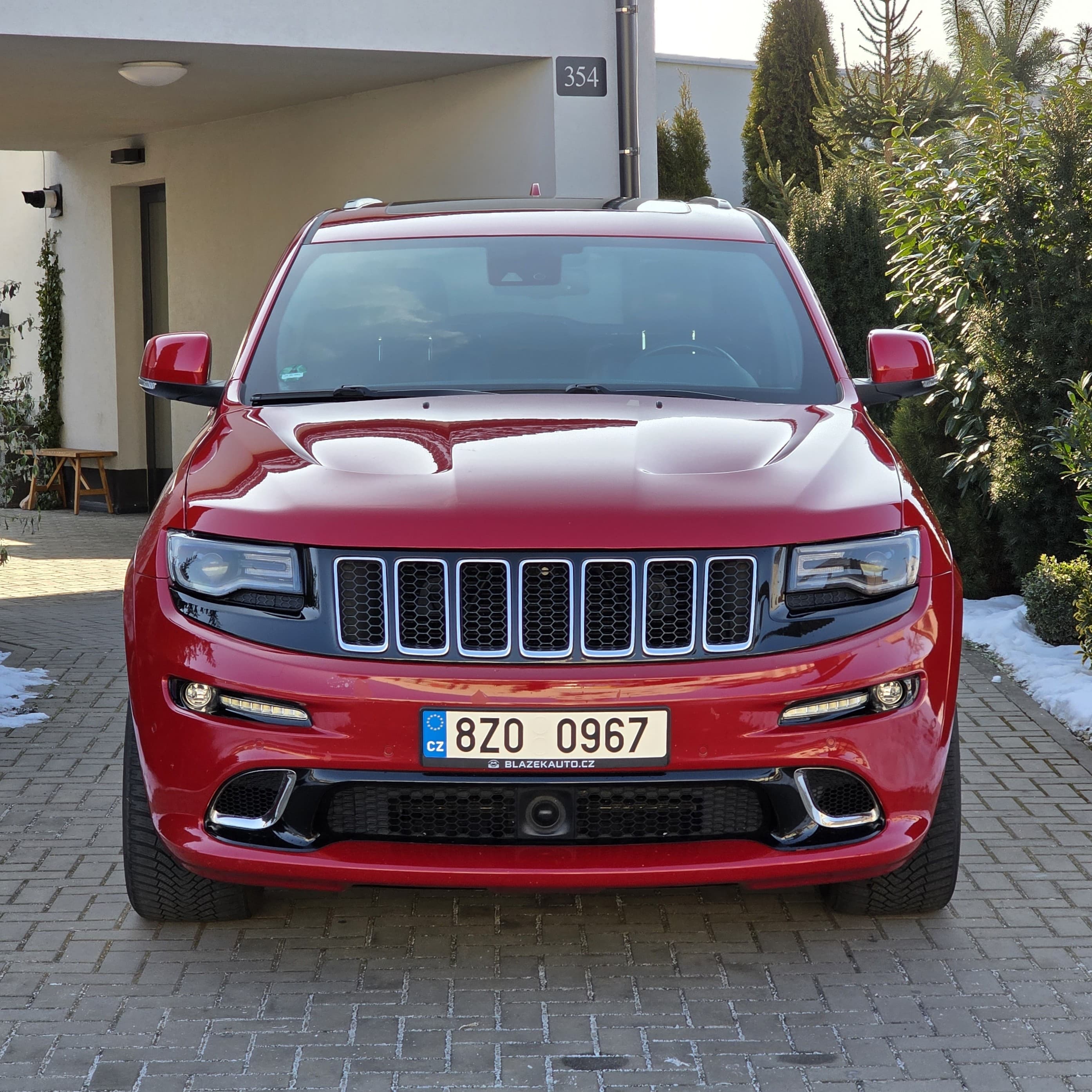 Detail vozu Jeep Grand Cherokee SRT V8 - 2