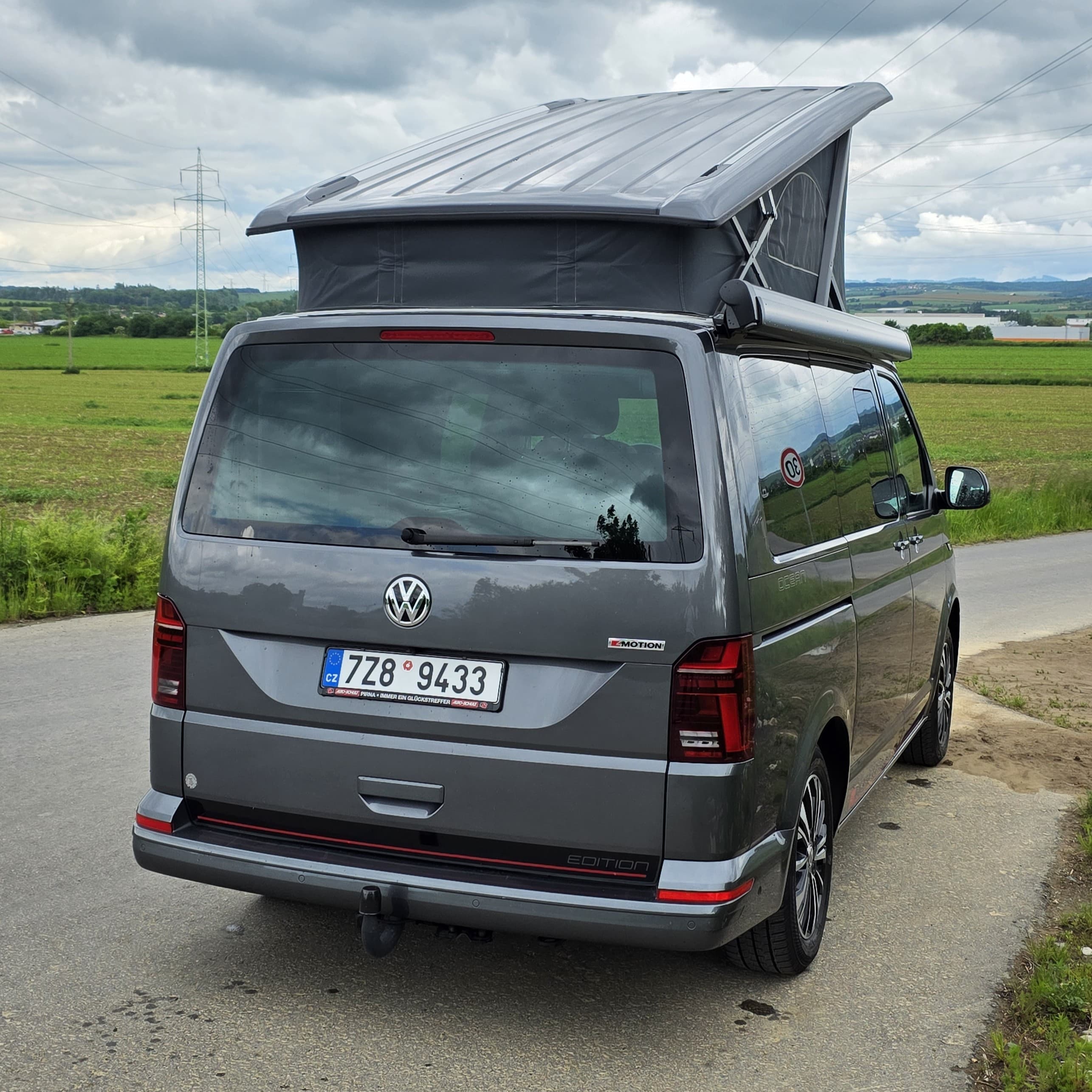 Detail vozu Volkswagen California - 2