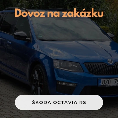 Příspěvek na Instagramu Blažek Auto – Dovoz auta Škoda Octavia RS na zakázku