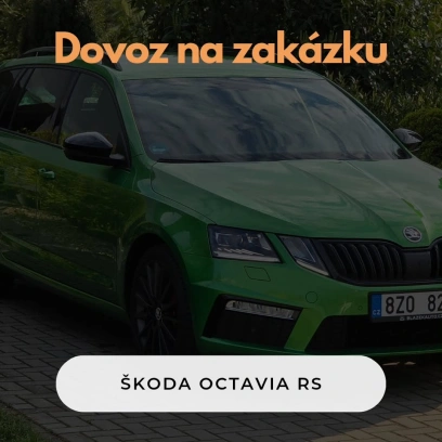 Příspěvek na Instagramu Blažek Auto – Dovoz auta Škoda Octavia RS na zakázku